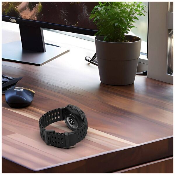 Strap for SAMSUNG GALAXY WATCH ULTRA (47MM) Tech-Protect IconBand Pro black 5906302312276