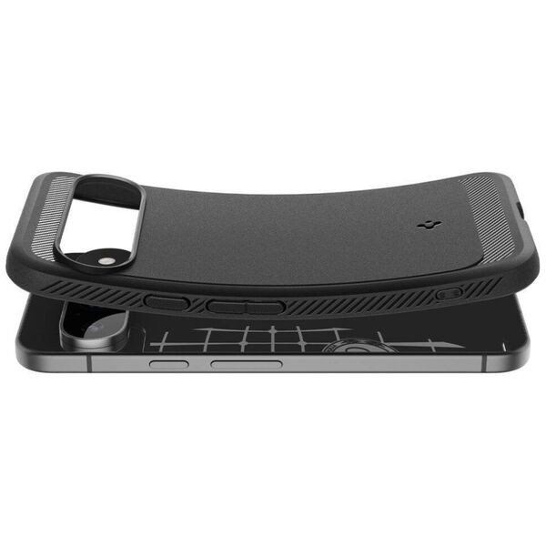 Case for GOOGLE PIXEL 9 / 9 PRO Spigen Rugged Armor Matte black 8809971226349