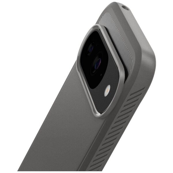Case for GOOGLE PIXEL 9 / 9 PRO Spigen Rugged Armor Marble gray 8809971227186