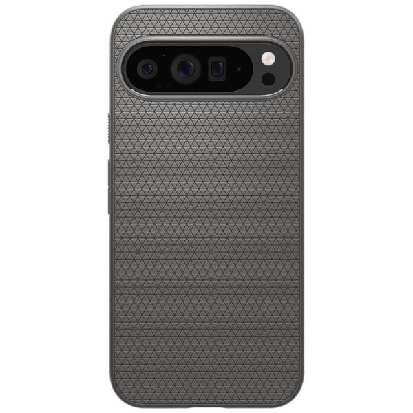 Case GOOGLE PIXEL 9 PRO XL Spigen Liquid Air Marble gray 8809971226578