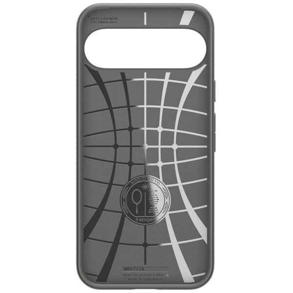 Case GOOGLE PIXEL 9 PRO XL Spigen Liquid Air Marble gray 8809971226578