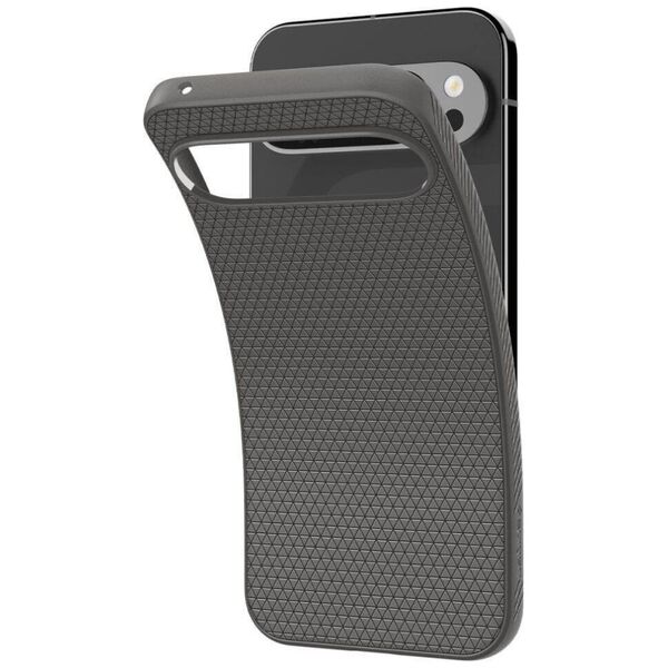 Case GOOGLE PIXEL 9 PRO XL Spigen Liquid Air Marble gray 8809971226578