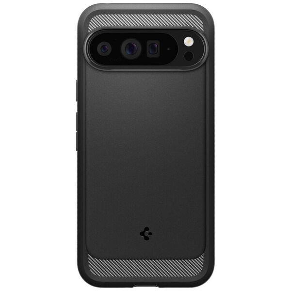 Case for GOOGLE PIXEL 9 PRO XL Spigen Rugged Armor Matte black 8809971226585