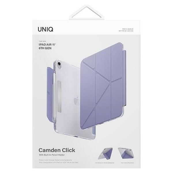 Case IPAD AIR 11.0 (6GEN) UNIQ Camden Click Light Violet 8886463688984