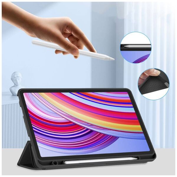 Case XIAOMI REDMI PAD PRO 12.1 Tech-Protect SC Pen black 5906302310678
