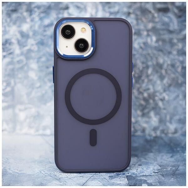 Frozen Mag case for iPhone 16 Plus 6,7&quot; navy blue 5907457789371