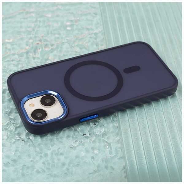 Frozen Mag case for iPhone 16 Pro 6,3&quot; navy blue 5907457789364