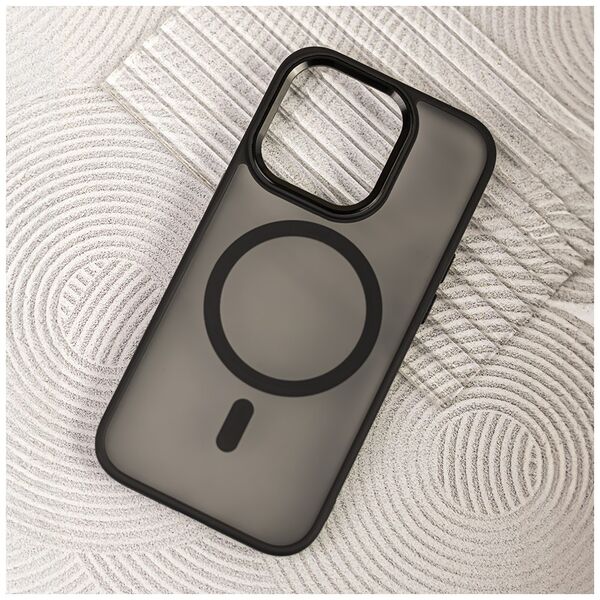 Frozen Mag case for iPhone 16 6,1&quot; black 5907457789272