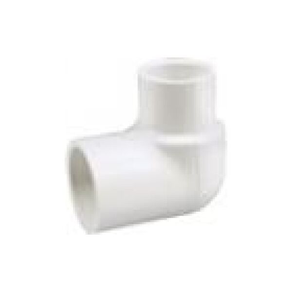 Nibco Kolano nyplowe 90° PCV-U KW/KZ 1/2" - 409-005