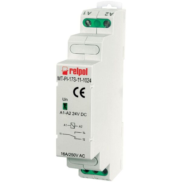 Relpol Przekaźnik instalacyjny MT-PI-17S-11-5024 1P 16A 24V AC (858792)