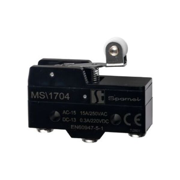 Spamel Łącznik miniaturowy dźwignia z rolką krótka (MS1704)