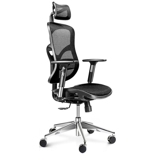 Krzesło biurowe Diablo Chairs V-Basic Czarne