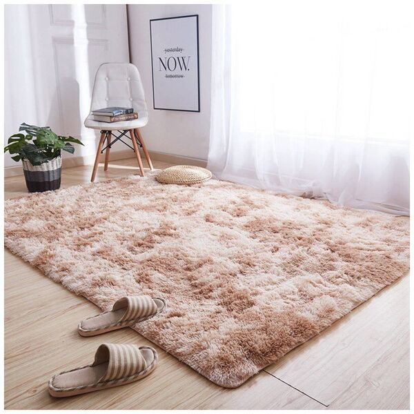 Strado Dywan Ombre Shaggy Strado 250x300 OmbreCamel (Beżowy) uniwersalny