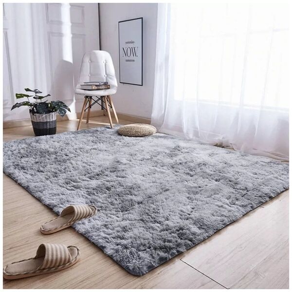 Strado Dywan Ombre Shaggy Strado 250x350 OmbreSilver (Jasny Szary) uniwersalny