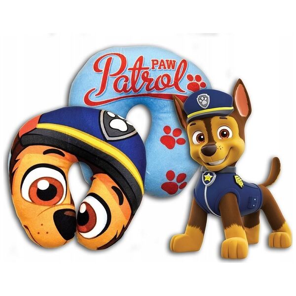 Nickelodeon Poduszka do samochodu dla dzieci Psi Patrol Chase (DY0337)