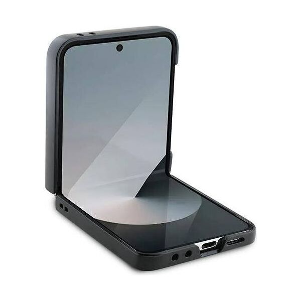 Original Case SAMSUNG GALAXY Z FLIP 6 BMW Hardcase Carbon Tricolor (BMHCZF623PUDTK) black 3666339321994