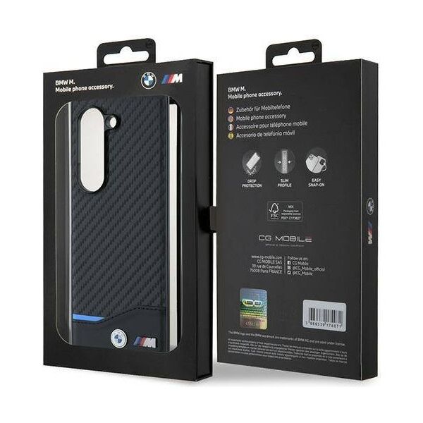 Original Case SAMSUNG GALAXY Z FOLD 6 BMW Carbon MagSafe (BMHMZFD622NBCK) black 3666339322038
