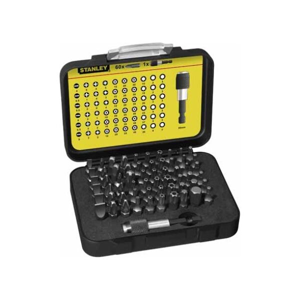 Stanley Zestaw bitów 1/4" 61szt. (13-902)