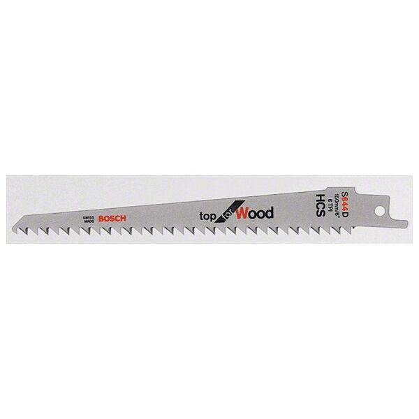 Bosch Brzeszczot do piły szablastej Top for Wood 150x19x1,25mm S644D 5szt. (2608650673)
