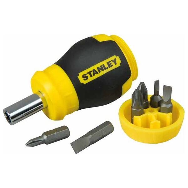 Stanley Wkrętak z wymiennymi końcówkami Multibit + 6 końcówek (66-357)