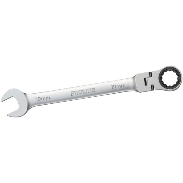 Pro-Line Klucz płasko-oczkowy z grzechotką i przegubem 19mm (35459)