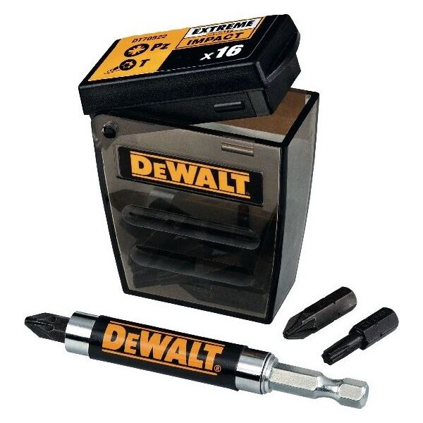 Dewalt zestaw końcówek udarowych 1/4" 16 szt.