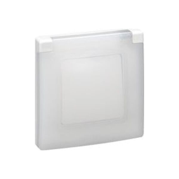 Legrand Ramka pojedyncza Niloe IP44 biała 665000