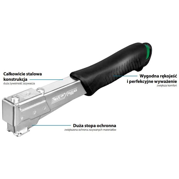 Rapid Zszywacz młotkowy R311 PRO 6-12mm - MR-5000005