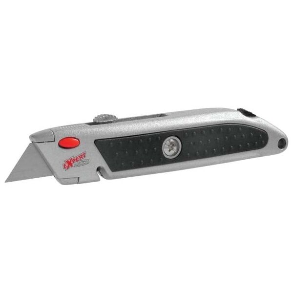Modeco Nóż z wymiennym ostrzem trapezowym aluminiowy 19X50mm - MN-63-034