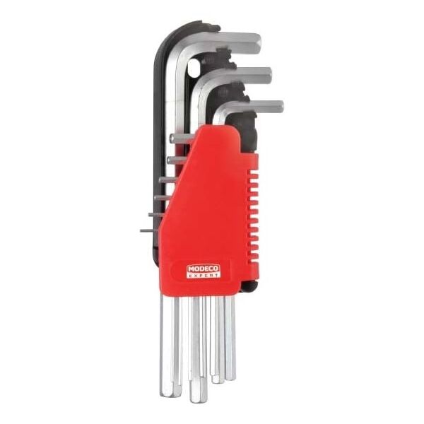 Modeco Zestaw kluczy imbusowych hex typ L 1,5-10mm 9szt. (MN-54-121)