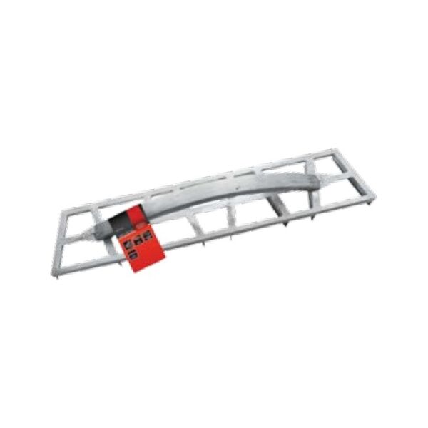 Modeco Zdzierak aluminiowy do tynku z ostrzami stalowymi 500mm - MN-73-182