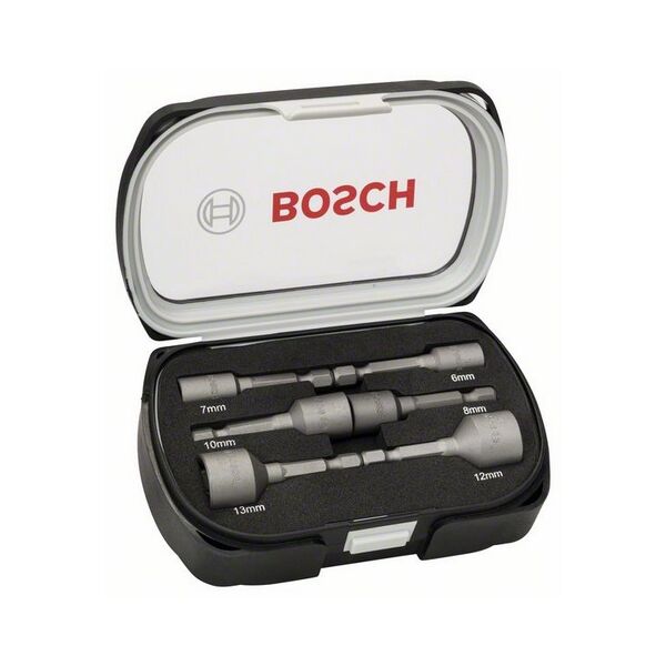 Bosch Zestaw kluczy nasadowych 1/4" 6-13mm 50mm 6szt. (2608551079)