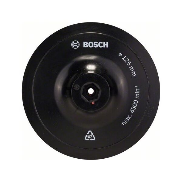 Bosch Talerz szlifierski z mocowaniem na rzepy 125 x 8mm (1609200154)