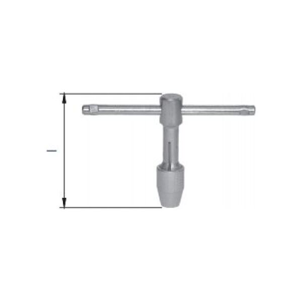 Fanar Pokrętło do gwintowników typ T M1 - M5 55mm (V0-310000-0205)