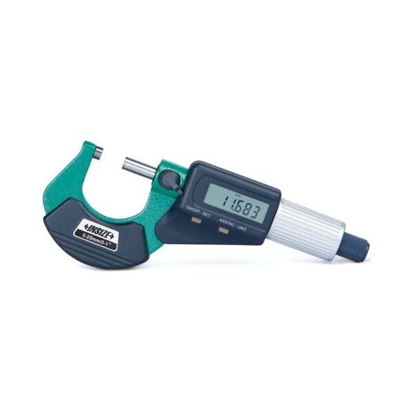Insize Mikrometr cyfrowy 0- 25 CERT (3109-25A)