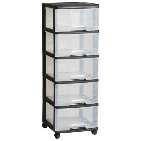 Curver Regał przezroczysty 5x20L (50382)