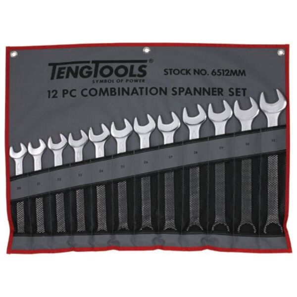 Teng Tools Zestaw kluczy płasko-oczkowych 13/16 - 5/4" 7szt. (151590403)