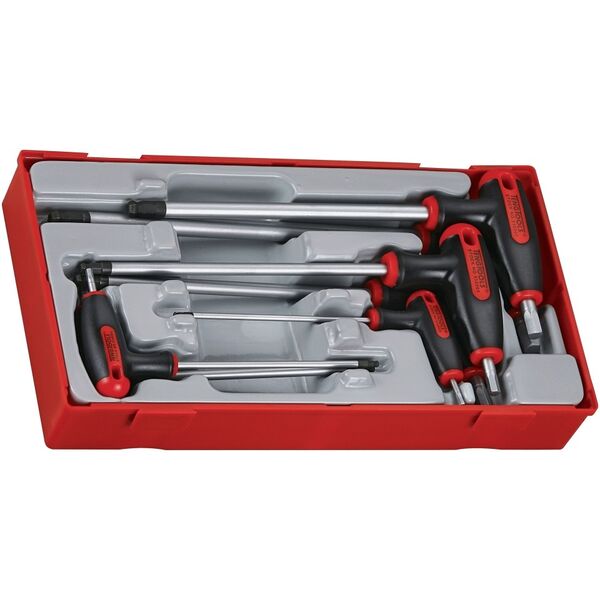 Teng Tools 7-elementowy Zestaw kluczy trzpieniowych, sześciokątnych Teng Tools TTHEX7 / TTHEX7AF - 68930106
