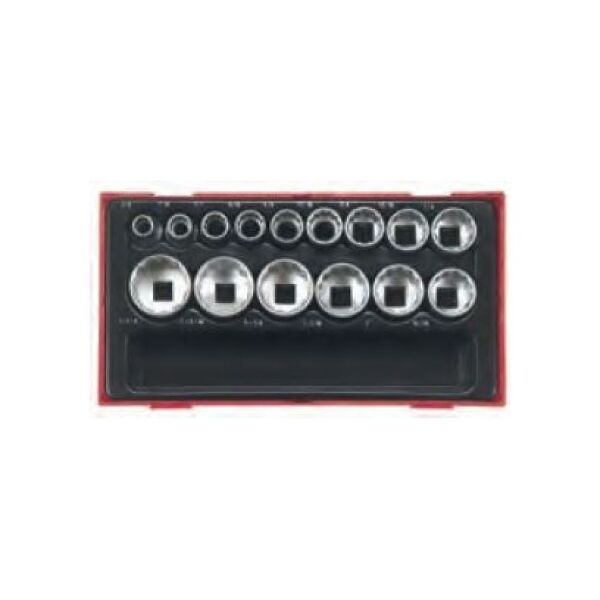 Teng Tools Zestaw kluczy nasadowych 1/2" 15szt. (03570306)