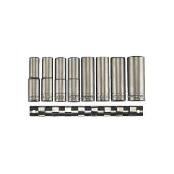 Teng Tools Zestaw nasadek 6-kątnych 1/2" 13-24mm 8szt. (101710101)