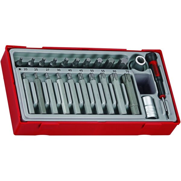 Teng Tools Zestaw 23-elementowy kluczy nasadowych 1/2'' do grotów TX (6886-0105)