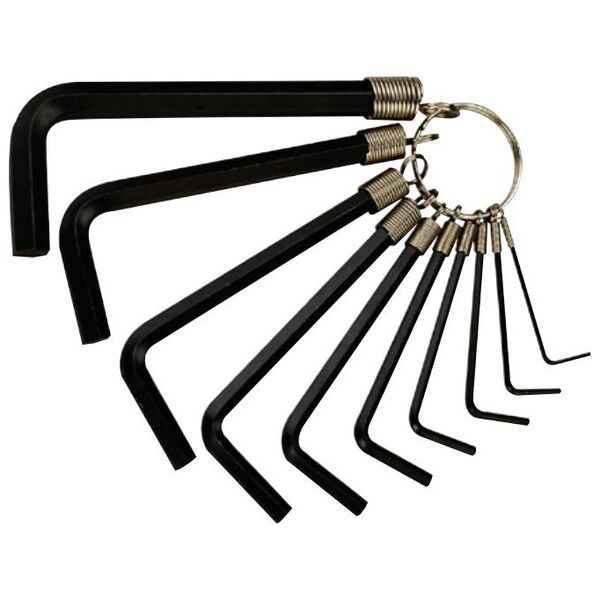 Teng Tools Zestaw kluczy imbusowych hex typ L 1/16 - 3/8" 10szt. (105820203)