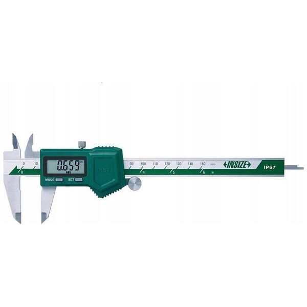 Insize SUWMIARKA 200 CYFR. 8 IP67 3V/ABS/SQ ROLKA /CERT..