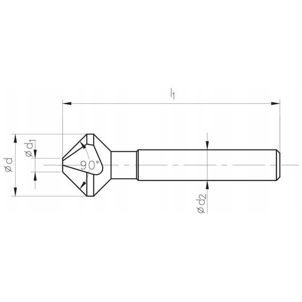 Fanar POGLEBIACZ DIN 335-C 90"*10.4 HSS