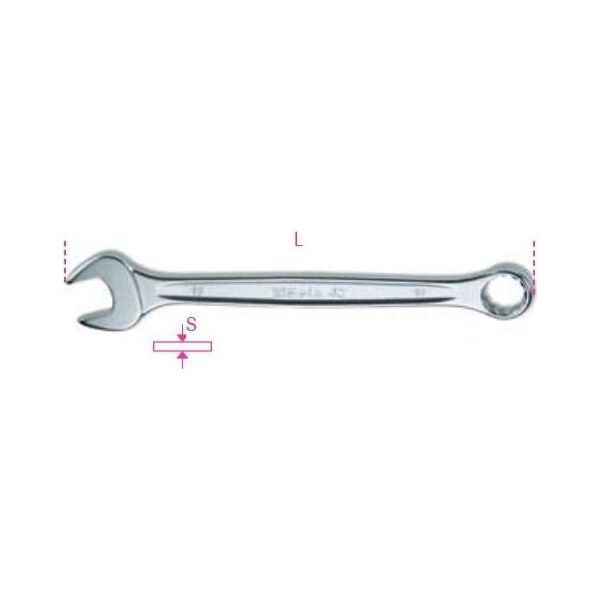 Beta Tools KLUCZ PŁASKO-OCZKOWY 36 MM 42NEW/36 BETA UTENSILI S.P.A.