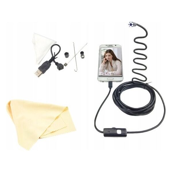 Xrec Endoskop Kamera Inspekcyjna Usb 1,5m / Sztywny Kabel