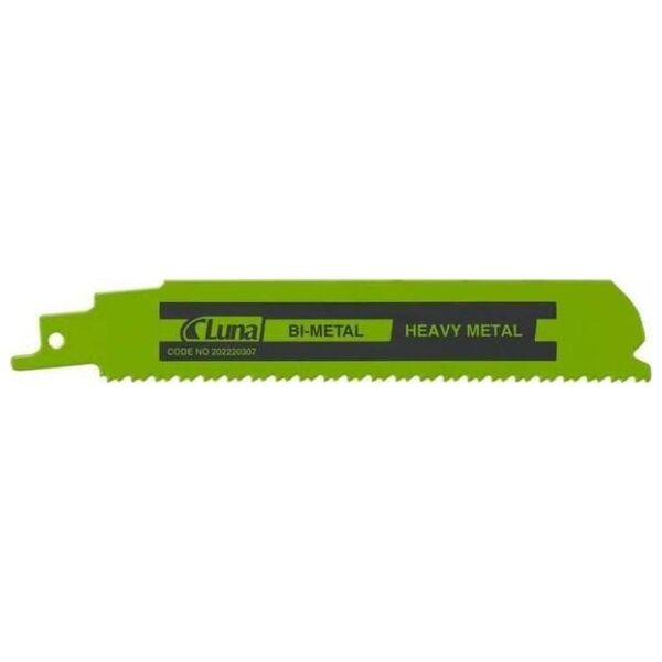 Luna Brzeszczot szablasty, bimetal, do szybkich, prostych cięć metalu 230x25x1,1 8-10T (5 szt.) Luna
