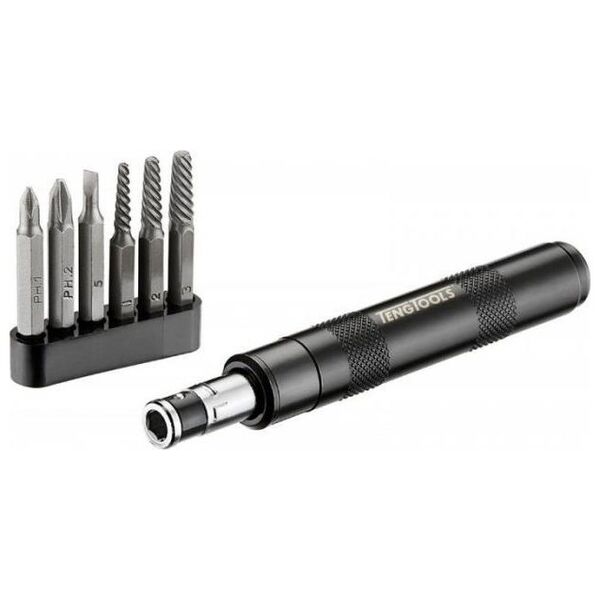 Teng Tools 7-elementowy zestaw wkrętaka udarowego Teng Tools IDSE7