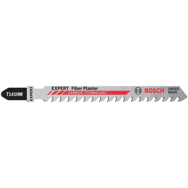 Bosch Brzeszczot do wyrzynarki EXPERT 'Fiber Plaster' T 141 HM, 3 szt.