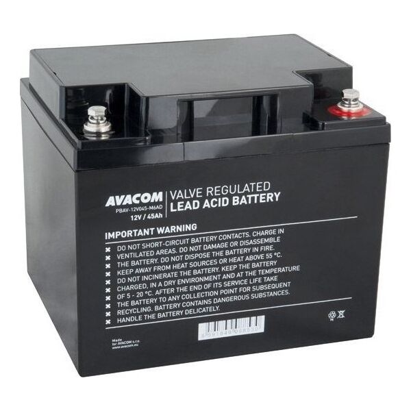Avacom Avacom baterie DeepCycle, 12V, 45Ah, PBAV-12V045-M6AD
